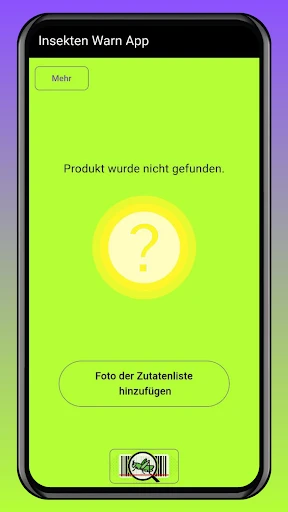 Insekten Warn App screenshot
