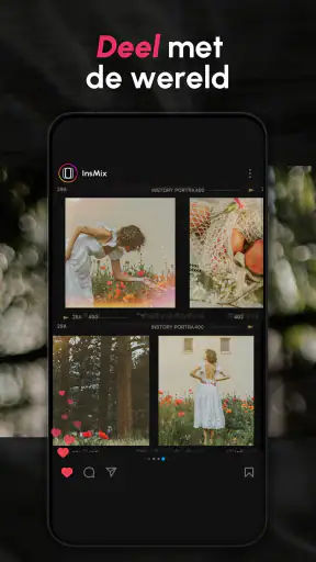 InsMix: Scroll & Collage Maker screenshot