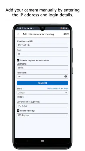 IP Camera Monitor screenshot