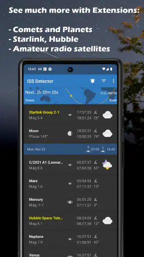 ISS Detector screenshot