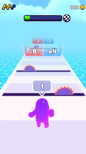 Join Blob Clash: Loper Spel screenshot