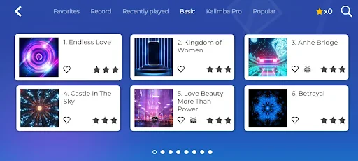 Joo Kalimba: Piano Thumb screenshot