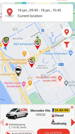 KAV2GO - Bestelbusverhuur screenshot