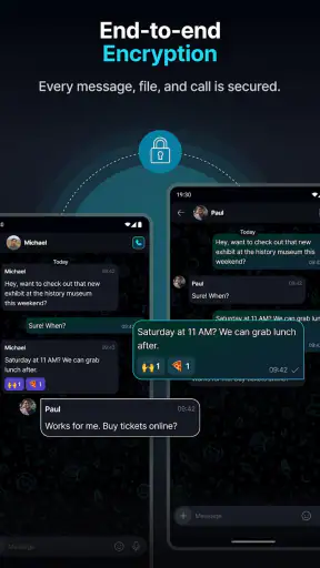 Keet - Private Encrypted Chat screenshot
