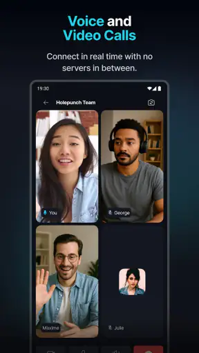 Keet - Private Encrypted Chat screenshot