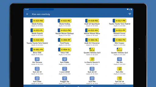 Kenteken Check screenshot