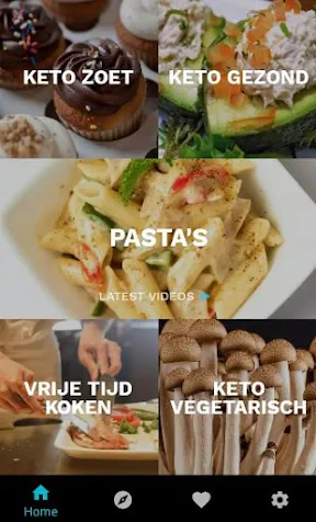 keto dieet recepten nederlands screenshot