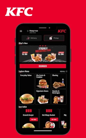 KFC Pakistan screenshot