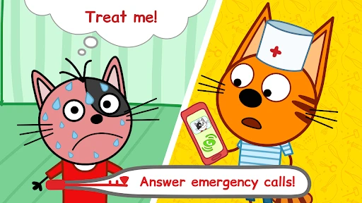 Kid-E-Cats Animal Doctor Games screenshot