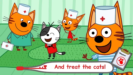 Kid-E-Cats Animal Doctor Games screenshot