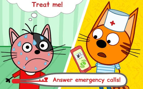 Kid-E-Cats Animal Doctor Games screenshot