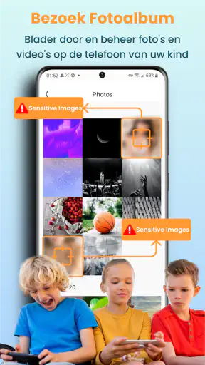KidsGuard Pro-Telefoonbewaking screenshot