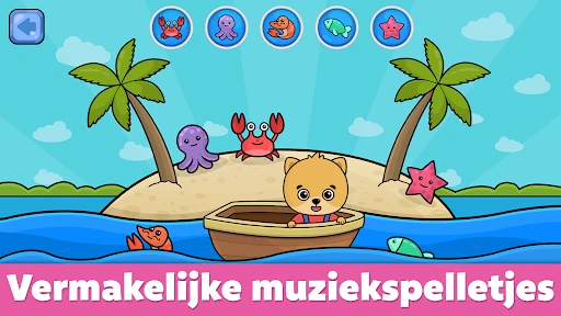Kinder piano spelletjes screenshot