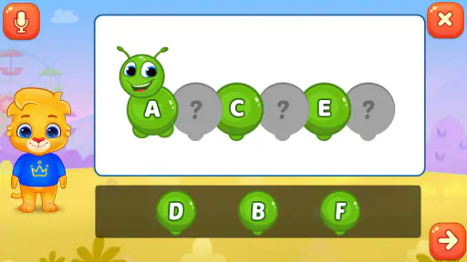 Kinderspellen: kleuren, puzzel screenshot