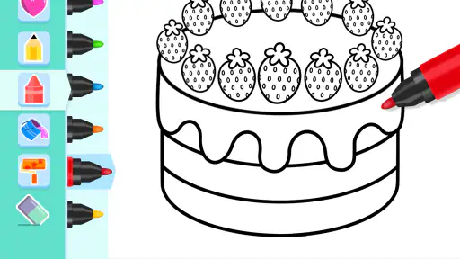 Kleuren tekenen voor kinderen screenshot