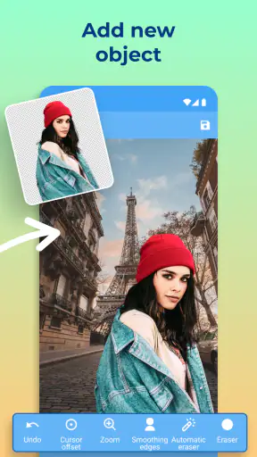 Knip en plak foto's screenshot