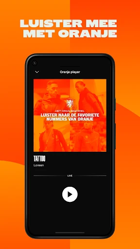 KNVB Oranje screenshot