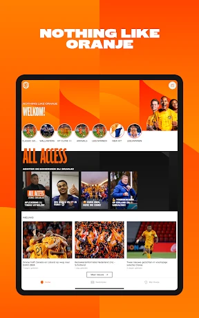 KNVB Oranje screenshot