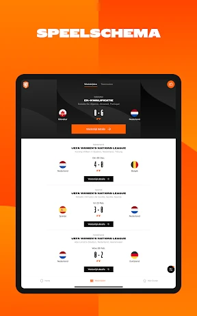 KNVB Oranje screenshot