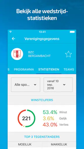 knzb waterpolo screenshot