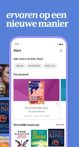 Kobo via bol screenshot