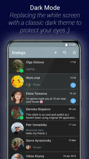 Kontakt: VKontakte, VK, ВК app screenshot