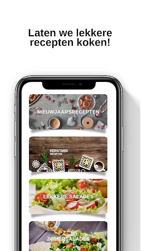 Kookboek recepten screenshot
