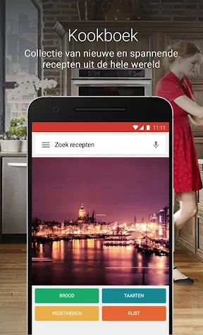 Kookboek recepten screenshot