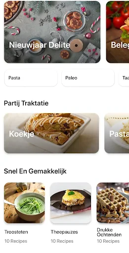 Kookboek recepten screenshot