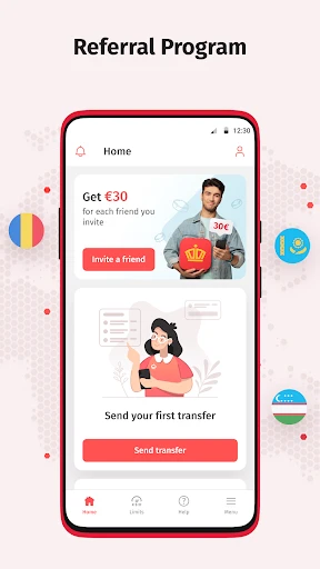 Korona Online Money Transfer screenshot