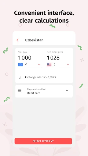 Korona Online Money Transfer screenshot