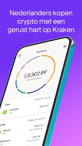 Kraken: Crypto & Bitcoin Kopen screenshot
