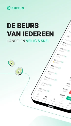 KuCoin: koop Bitcoin en crypto screenshot