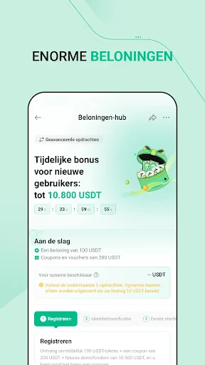 KuCoin: koop Bitcoin en crypto screenshot