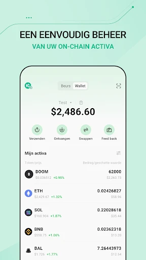 KuCoin: koop Bitcoin en crypto screenshot