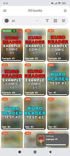 Kuro Reader+ Pro screenshot