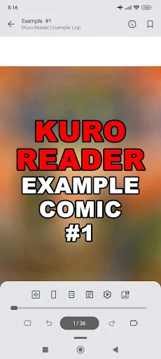 Kuro Reader+ Pro screenshot