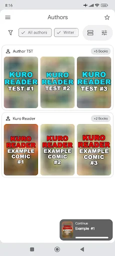 Kuro Reader+ Pro screenshot