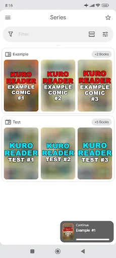 Kuro Reader+ Pro screenshot