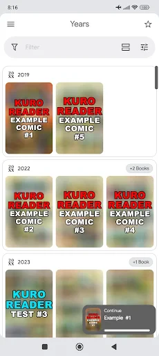 Kuro Reader+ Pro screenshot