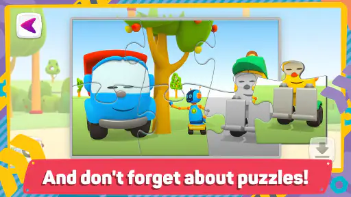 Leo 2: Puzzles & Cars for Kids screenshot