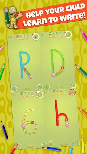 LetraKid - Leren schrijven ABC screenshot