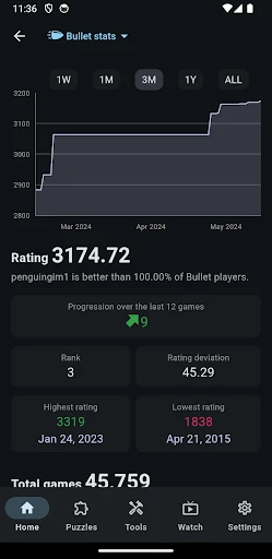 Lichess beta screenshot