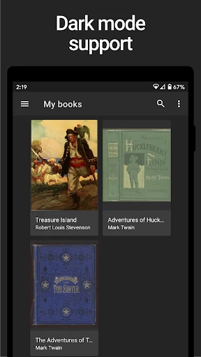 Lithium: EPUB Reader screenshot