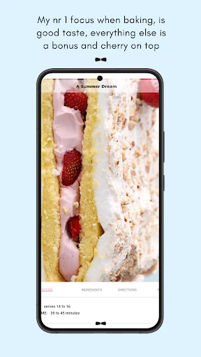 Love, Manuela The Baking APP screenshot