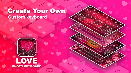 Love Photo Keyboard Theme 2023 screenshot
