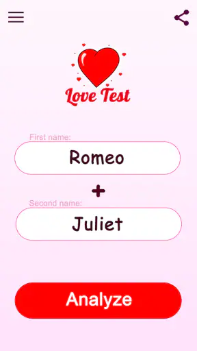 Love Tester - Liefdetest screenshot