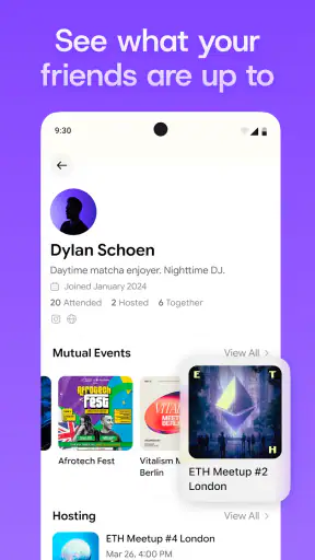Luma: Evenementen & Invites screenshot