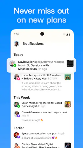 Luma: Evenementen & Invites screenshot