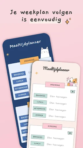 Maaltijdplanner-Wekelijks Plan screenshot